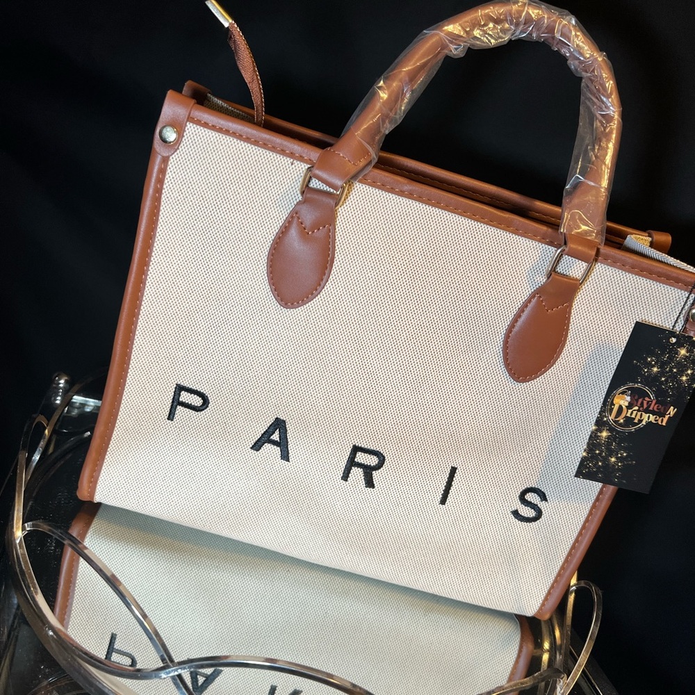 Brown tote